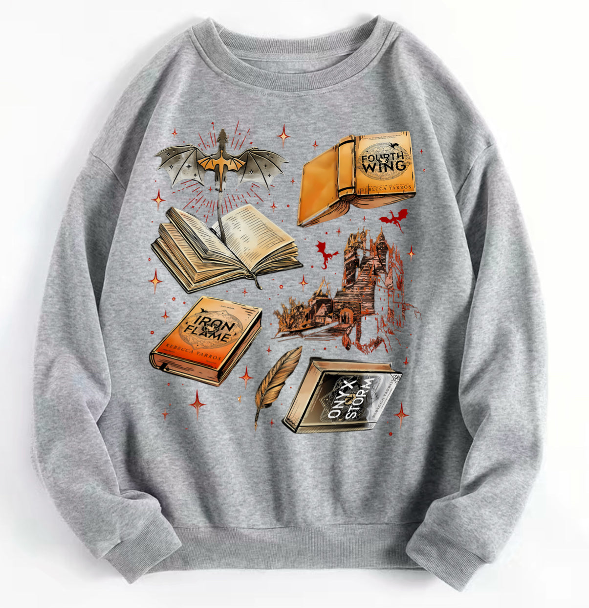 Fourth wing crewneck