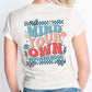 Mind your own Motherhood unisex bella canvas tee