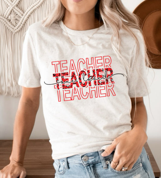 One loved teacher tee