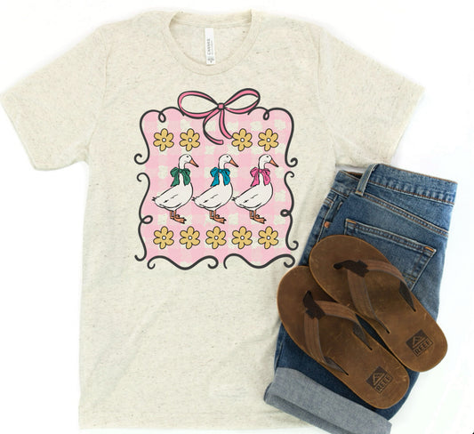 Spring Geese adult tee