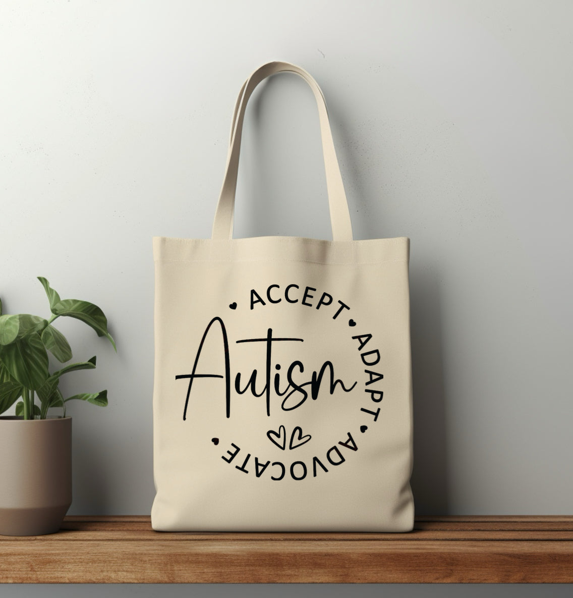 Autism advocate tote