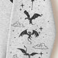 Basgiath Dragon sleeve crewneck