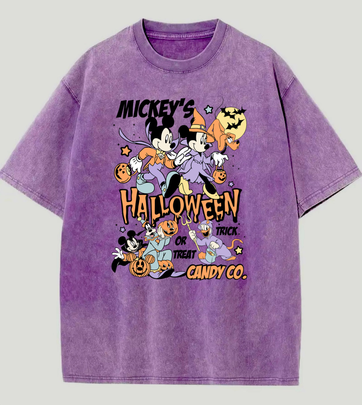 Mouse halloween purple