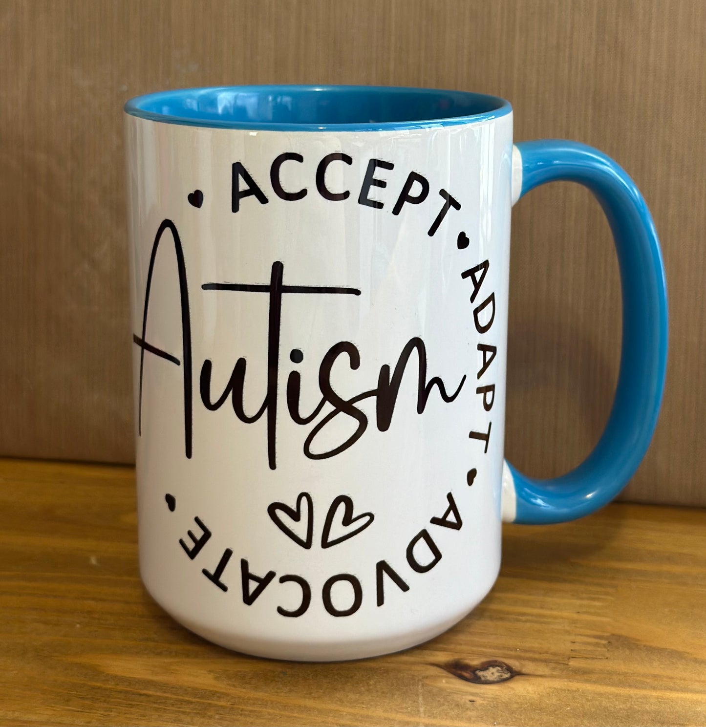 Autism advocate mug