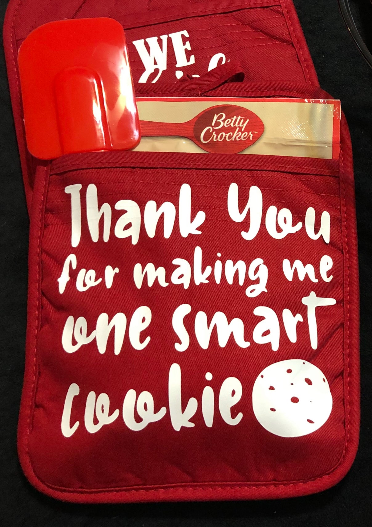 One smart cookie oven mitt