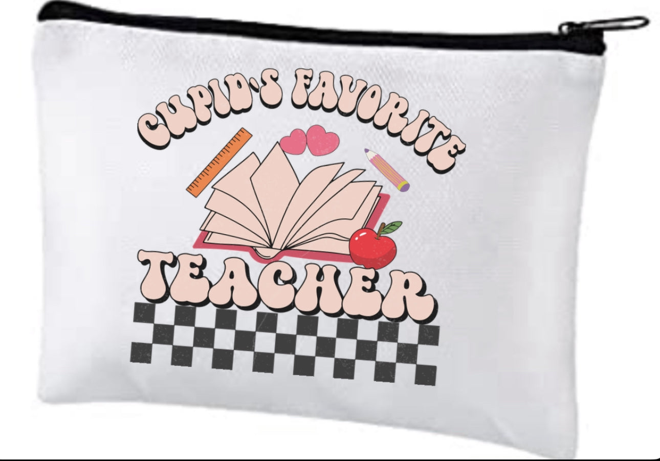 Cupid Favorite Teacher pencil pouch