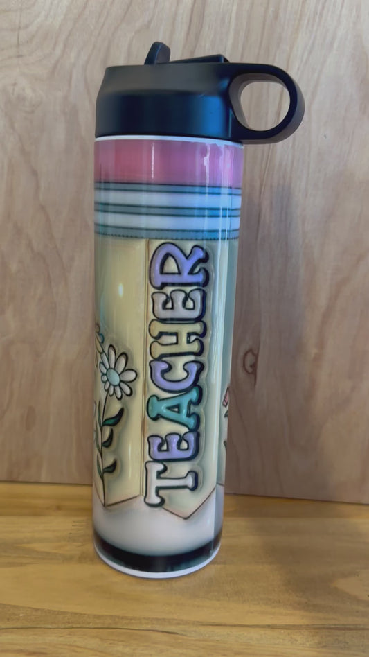 Teacher Pencil bottle