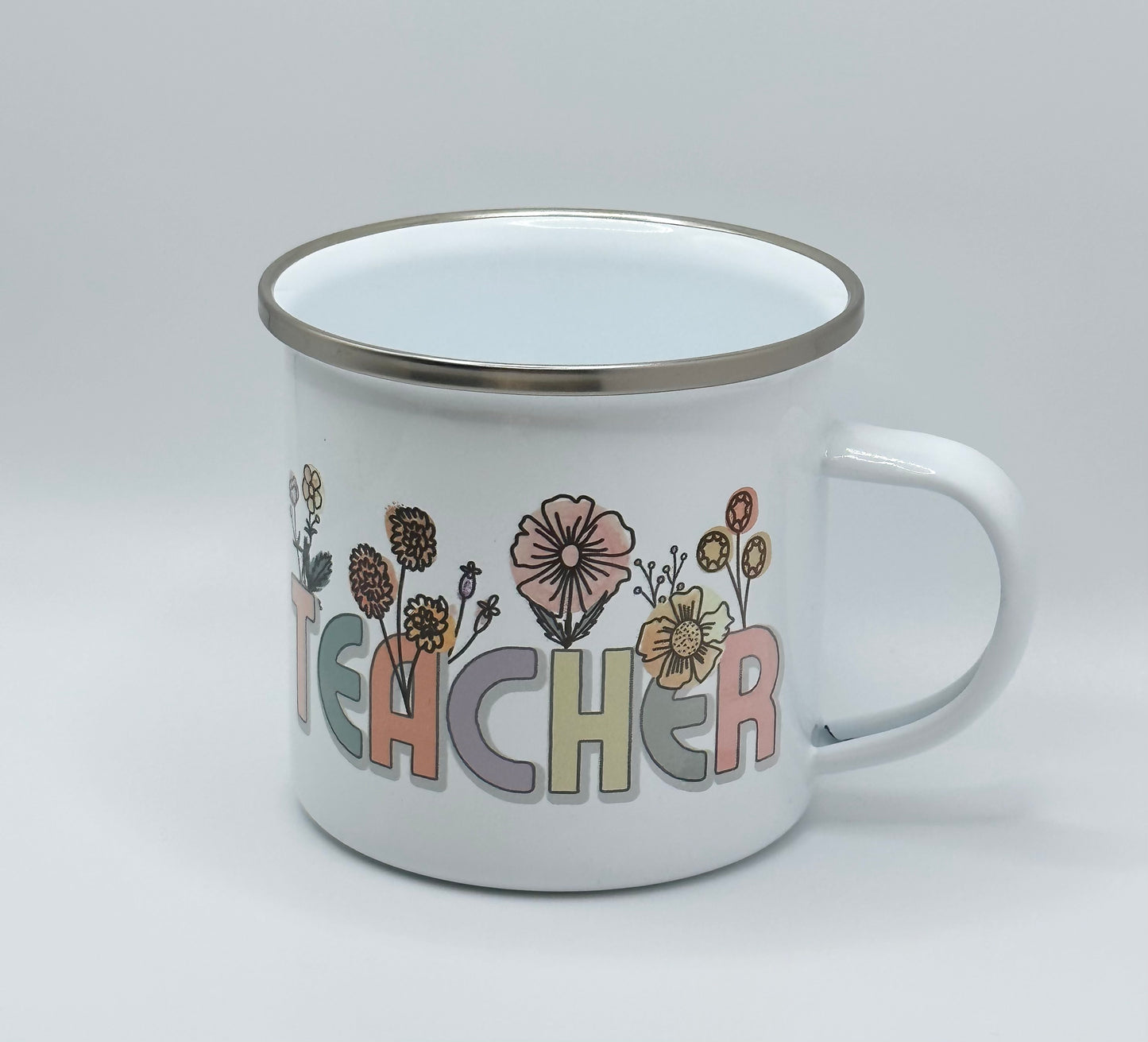 Teacher flower mug