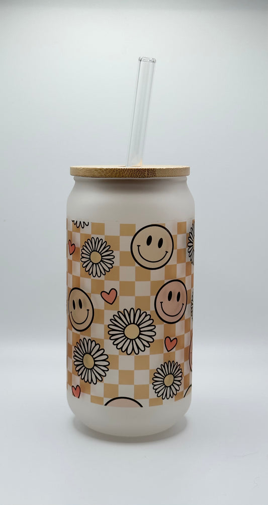 Smile checkers cup